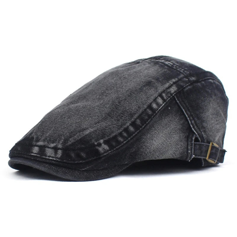 Paulo™ | Béret Homme Denim Chic