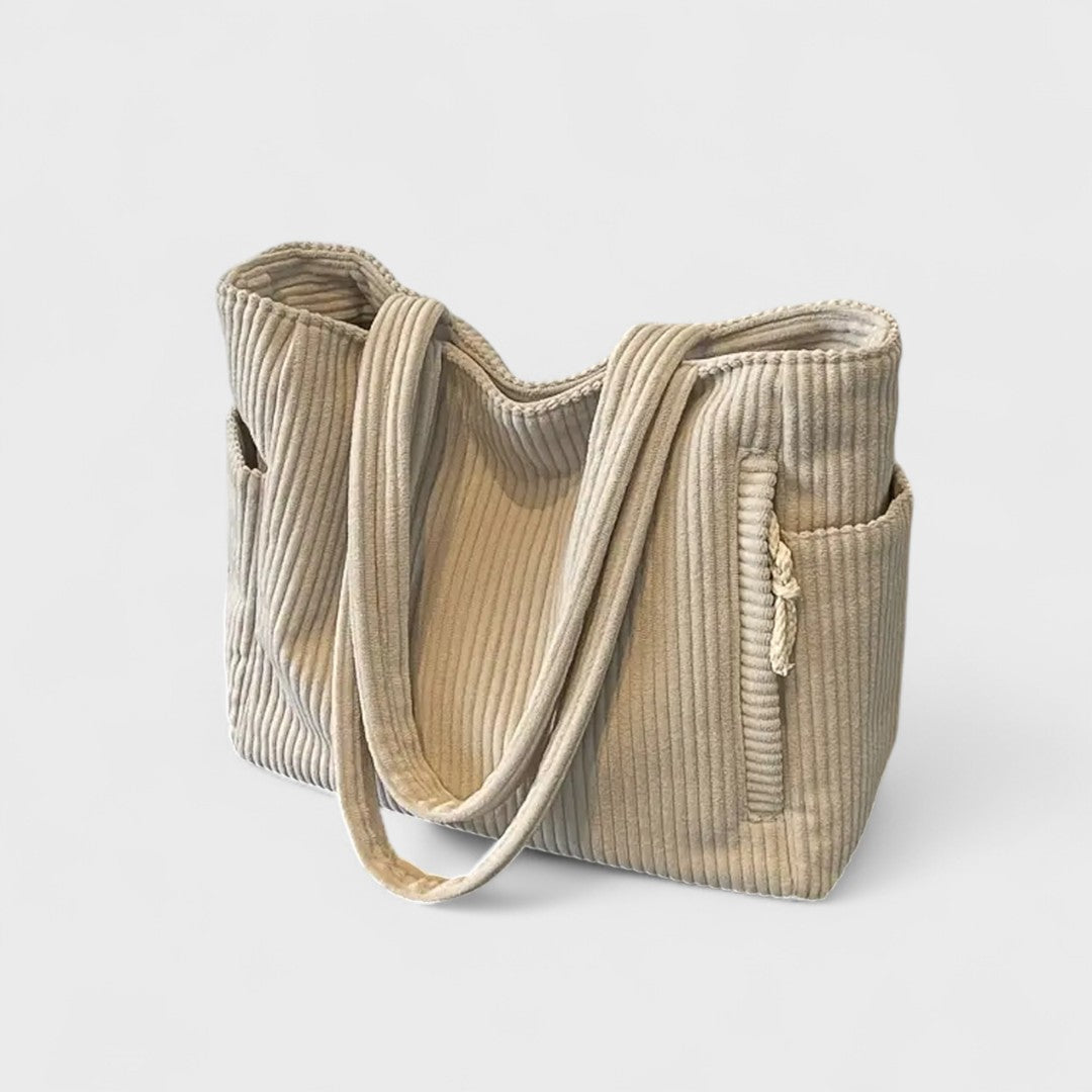 Tilda – Borsa tote a coste con cordoncino