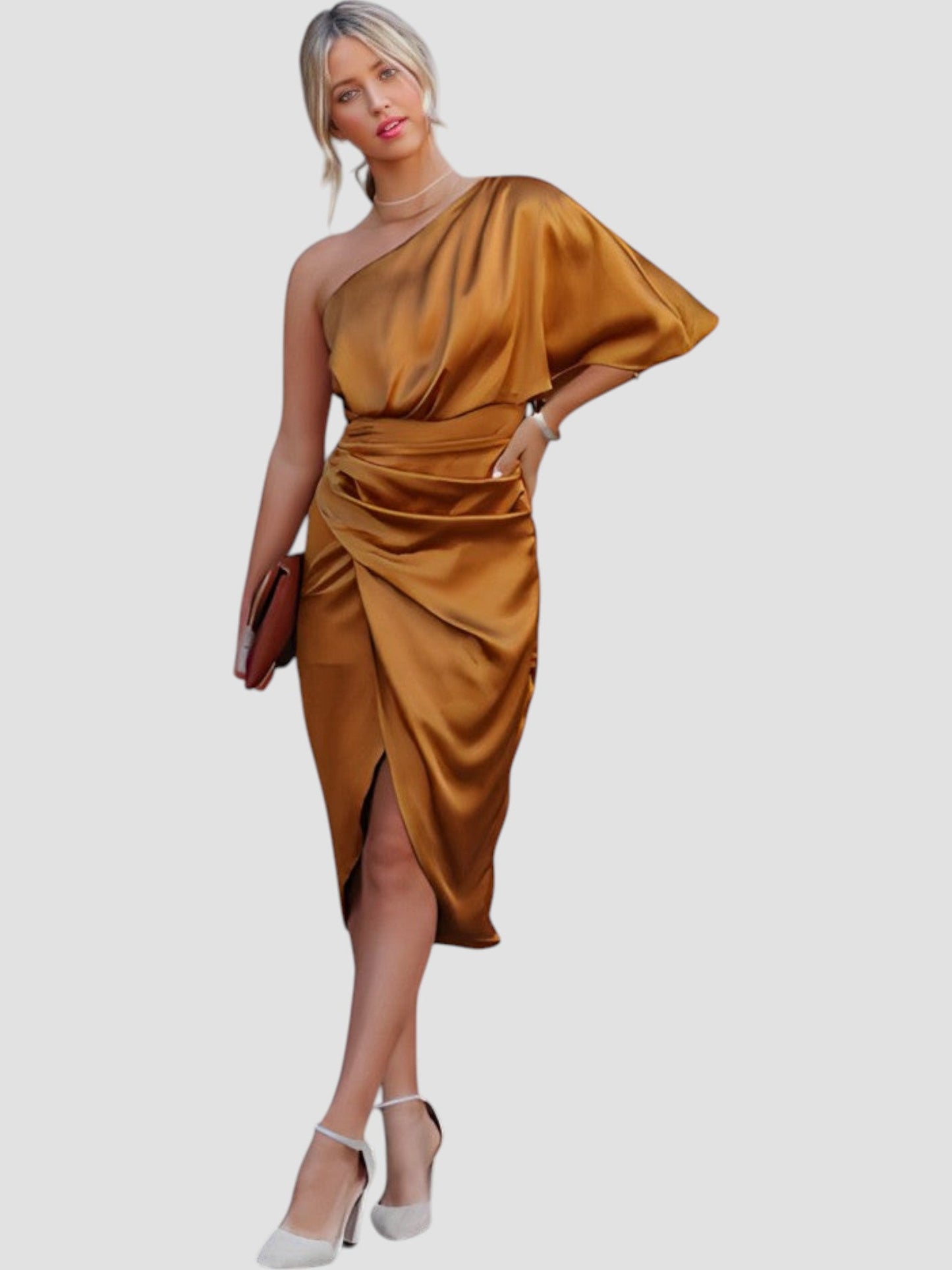 Daphné™ | Robe asymétrique à une épaule