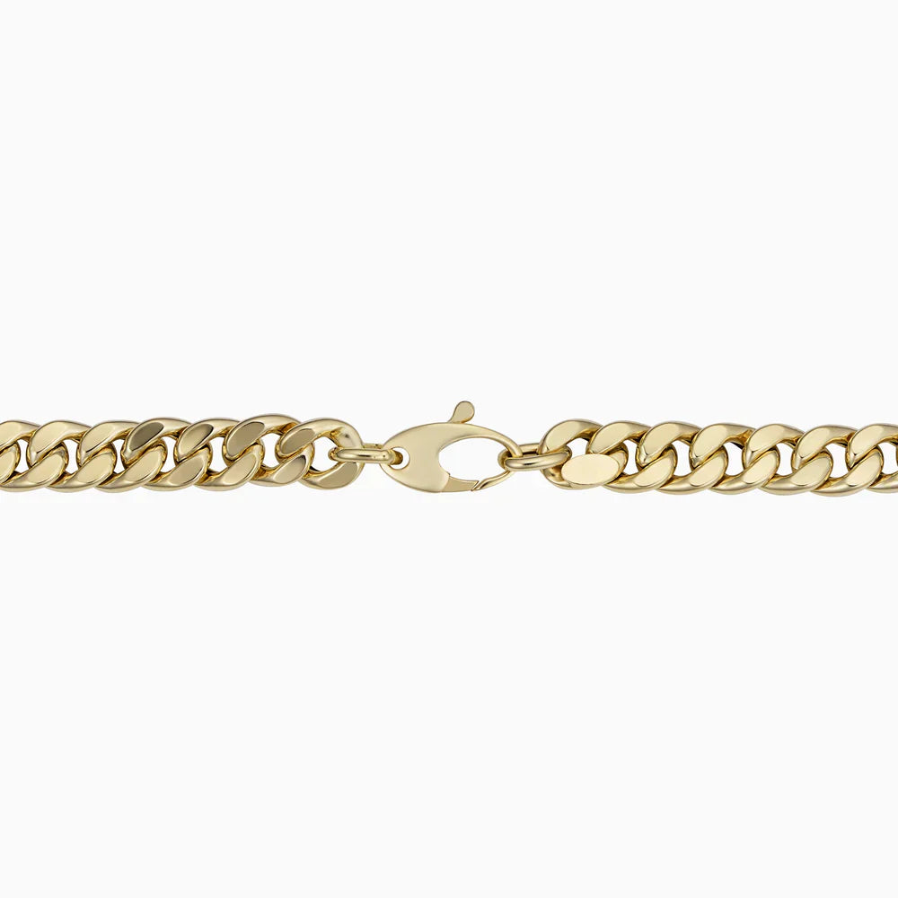 Bracelet Cubain en Or 18k