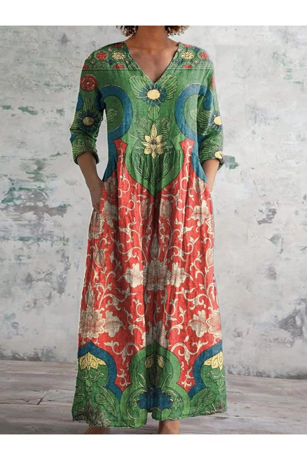 Ylva™ | Élégance florale Robe