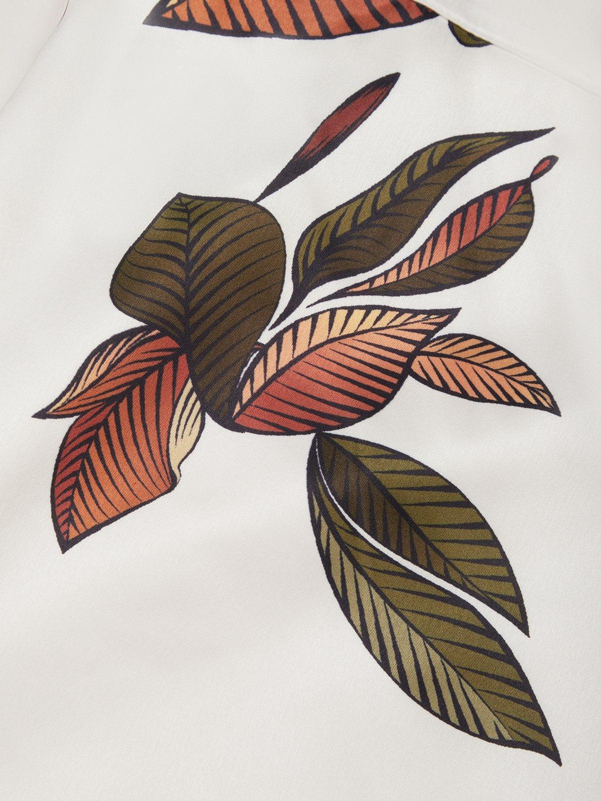 Magnolia | Robe Croisée Fleurie et Élégante