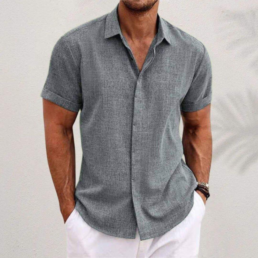 ADAMO | CAMICIA IN LINO CLASSICA