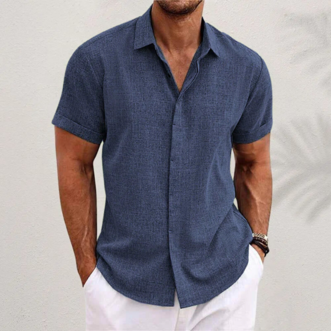 ADAMO | CAMICIA IN LINO CLASSICA