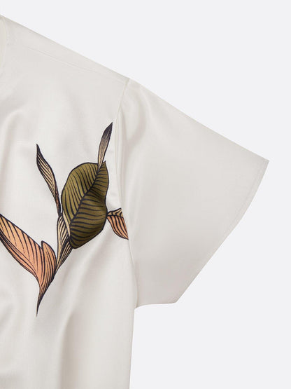Magnolia | Robe Croisée Fleurie et Élégante