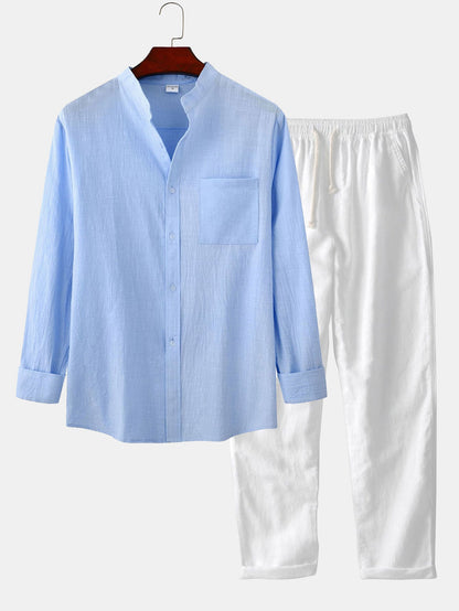BELIZE™ | SET ESTIVO IN COTONE E LINO