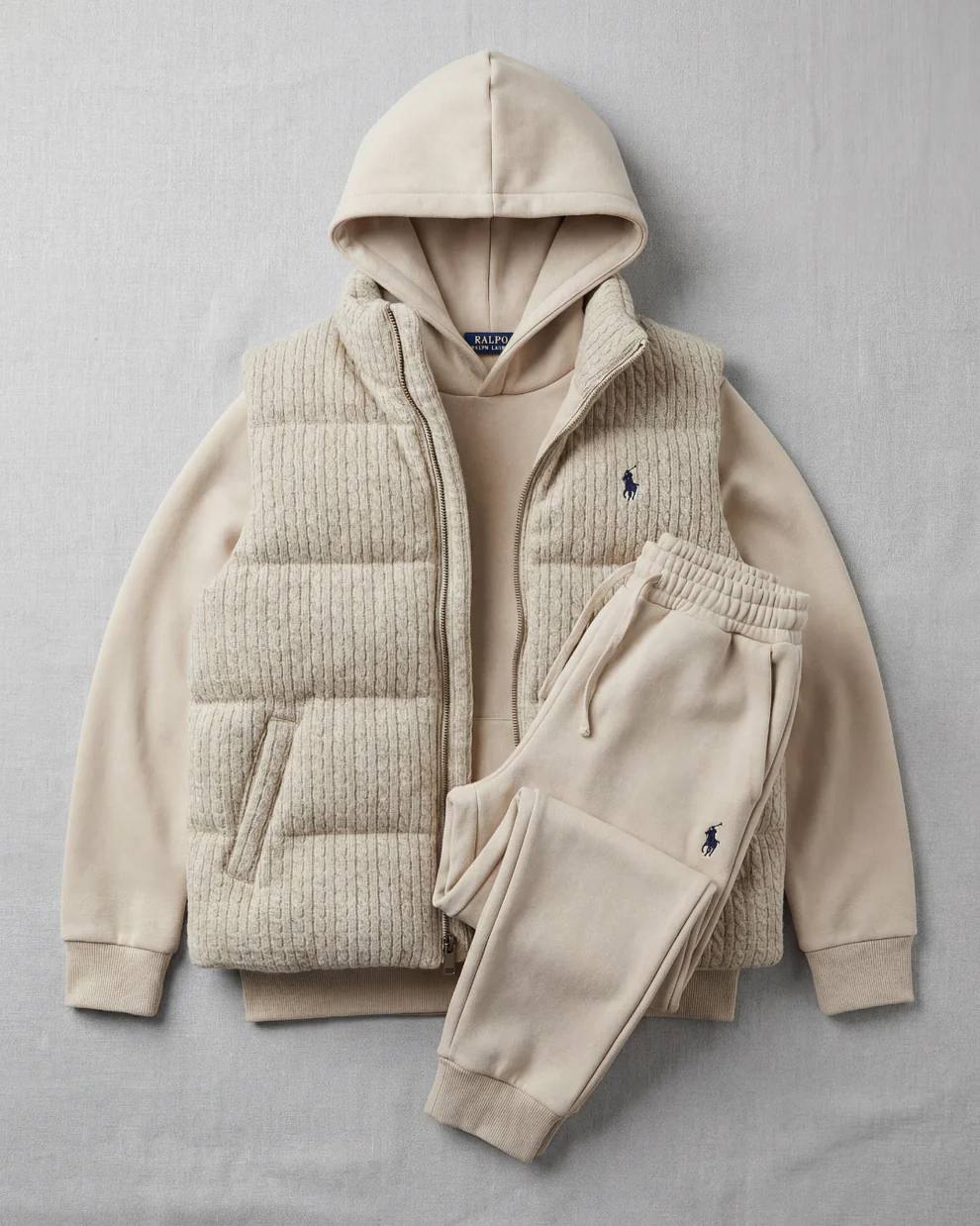 Ensemble 3 pièces RL™ – Gilet, pantalon de jogging et pull