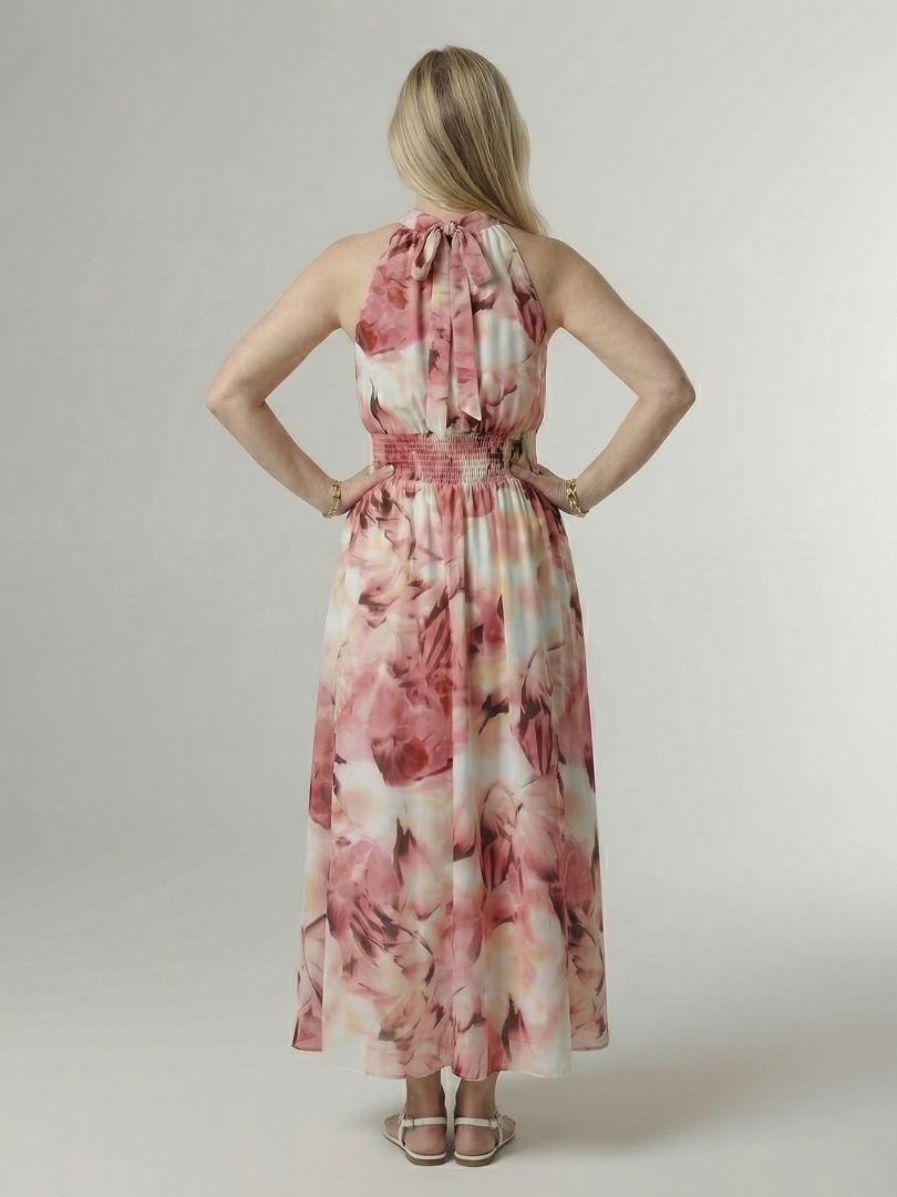Martyna | Robe Midi Halter