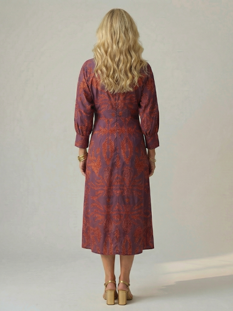 Alicja | Robe Midi Portefeuille