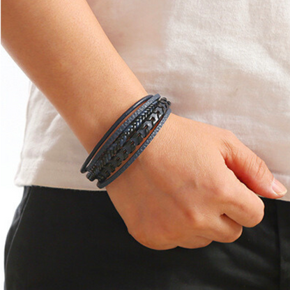 ALYON LYON | BRACELET HOMME EN CUIR DE LUXE