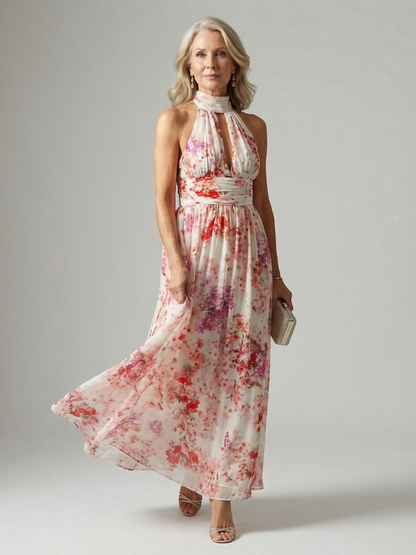 Wioletta | Robe Maxi Fluide