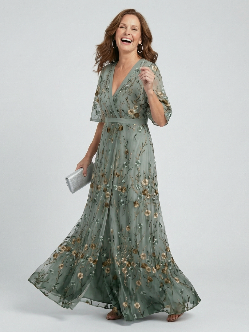 Aneta | Robe Maxi Halter Florale