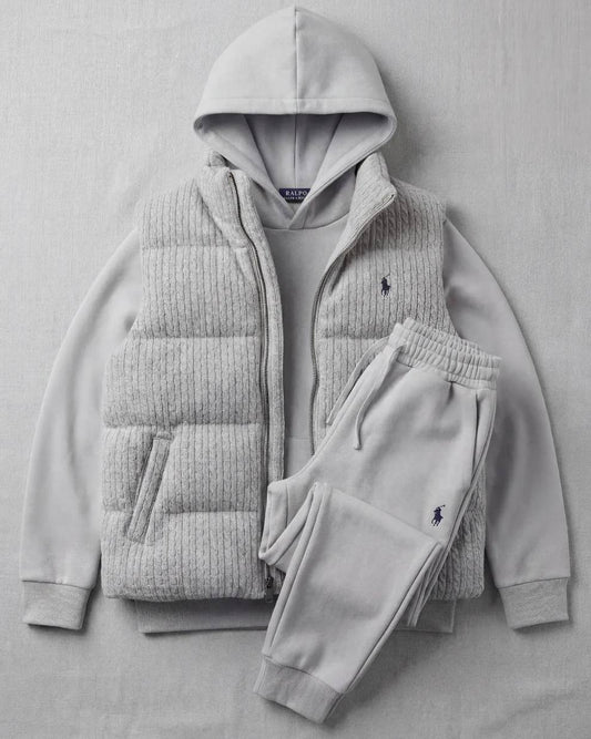 Ensemble 3 pièces RL™ – Gilet, pantalon de jogging et pull