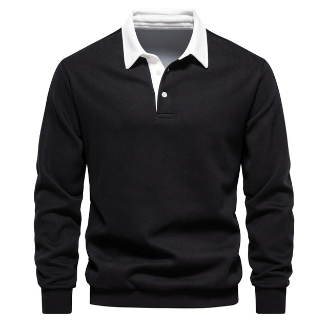 Luca™ | Pull Polo à Manches Longues