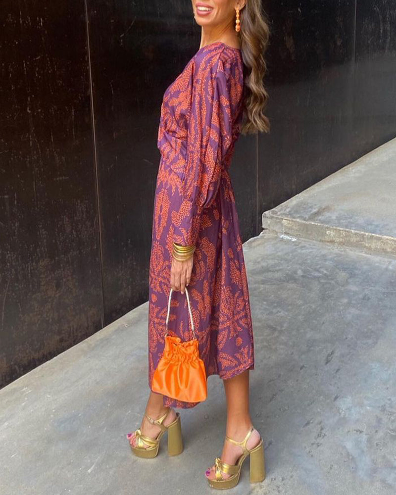 Isadora | Robe Midi Élégante et Intemporelle