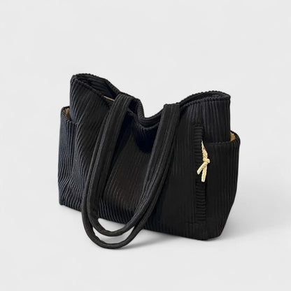 Tilda – Borsa tote a coste con cordoncino