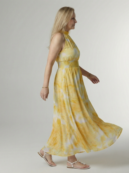 Martyna | Robe Midi Halter