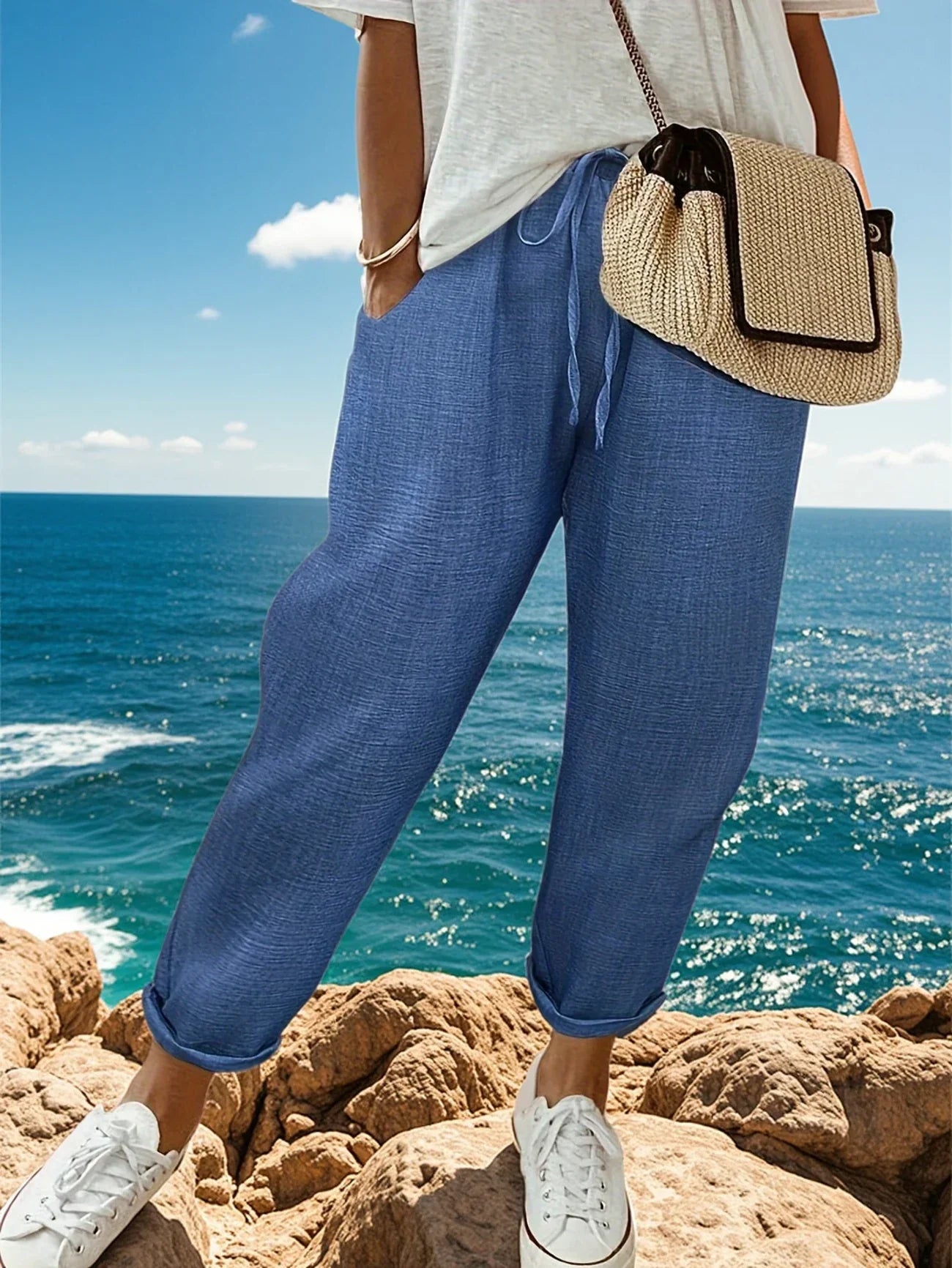 Romy™ | Pantalon relax léger