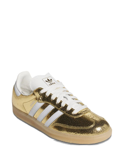 Samba OG 'Pack Métallique Craquelé' – Cuir Doré | Édition Limitée