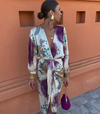 Valeria | Robe Élégante Col en V