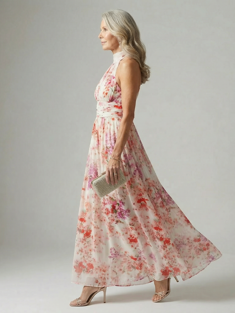 Wioletta | Robe Maxi Fluide