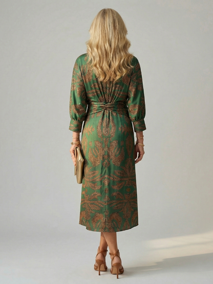 Alicja | Robe Midi Portefeuille