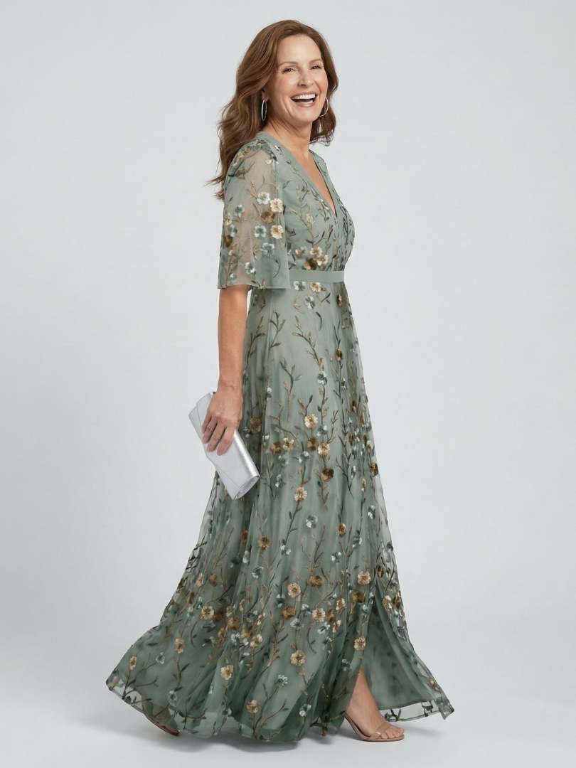 Aneta | Robe Maxi Halter Florale