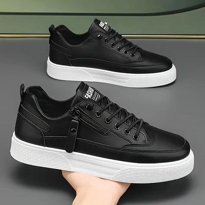CIRO | SNEAKERS IN PELLE CON DETTAGLIO ZIP