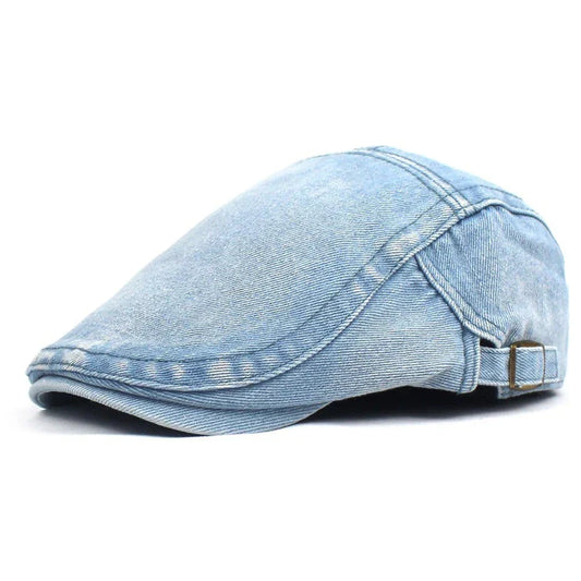 Paulo™ | Béret Homme Denim Chic