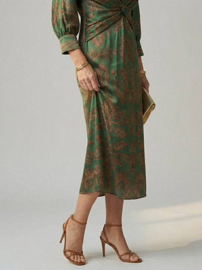 Alicja | Robe Midi Portefeuille