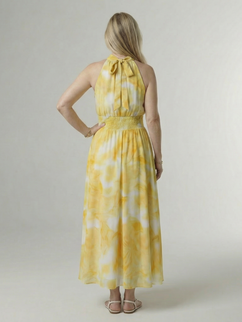 Martyna | Robe Midi Halter