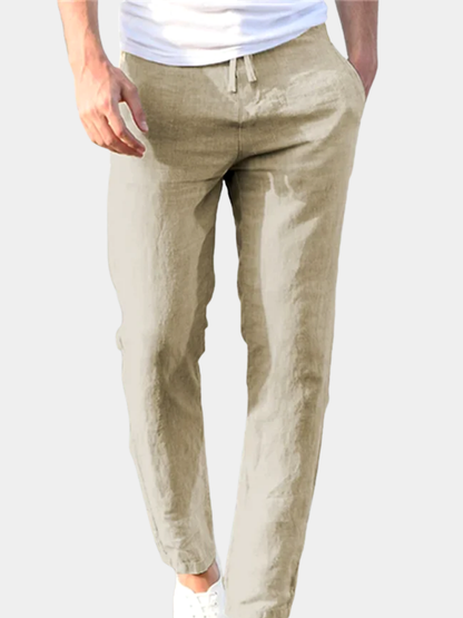 GIULIO | PANTALONI LEGGERI IN LINO