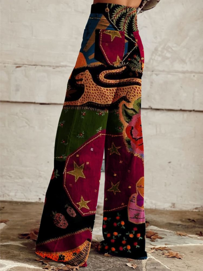 Léna - Pantalon Bohémien Chic