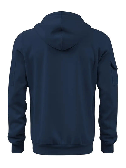 LUCA | FELPA IN PILE CASUAL CON CAPPUCCIO