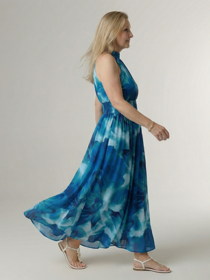 Martyna | Robe Midi Halter