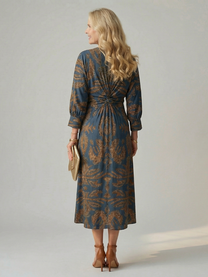 Alicja | Robe Midi Portefeuille