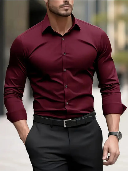 CAMICIA TRASPIRANTE A MANICHE LUNGHE