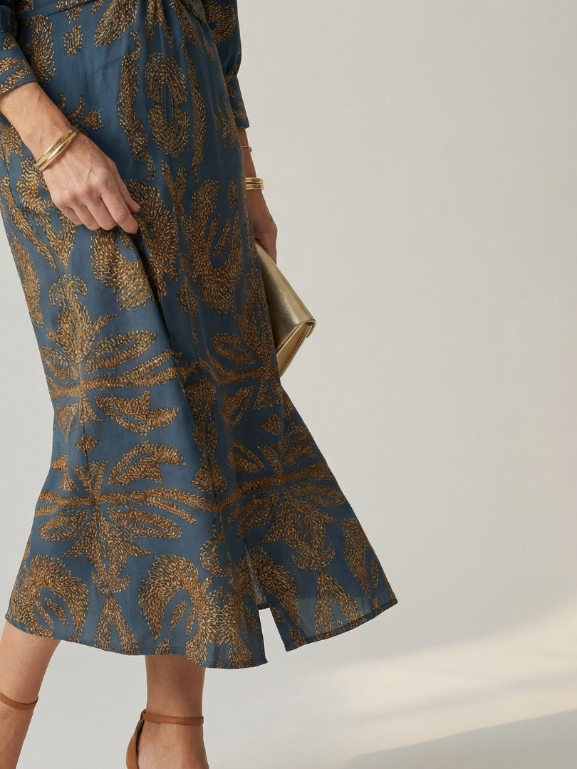 Alicja | Robe Midi Portefeuille