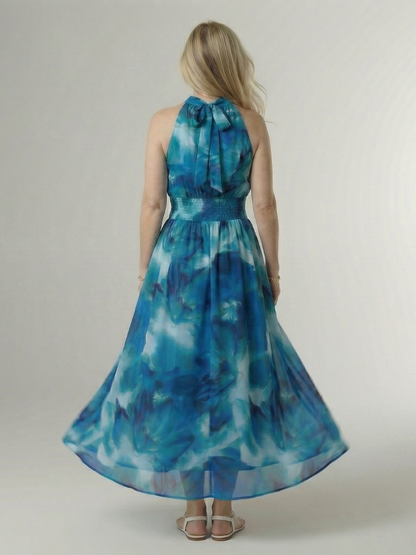 Martyna | Robe Midi Halter