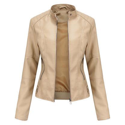 Milena™ | Veste en Cuir Élégante