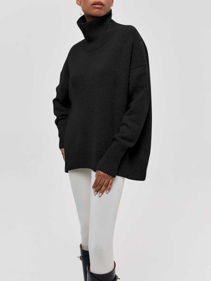 Cassie™ | Pull Col Roulé Oversize