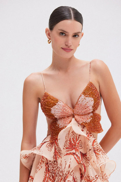 Nala | Robe à Volants Bohème et Féminine