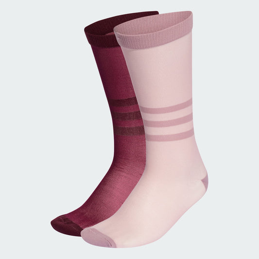 CHAUSSETTES MONTANTES ULTRA FINES (2 PAIRES)
