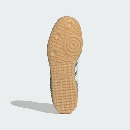 Samba OG Cuir Serpent Argent Métallisé