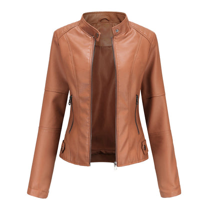 Milena™ | Veste en Cuir Élégante