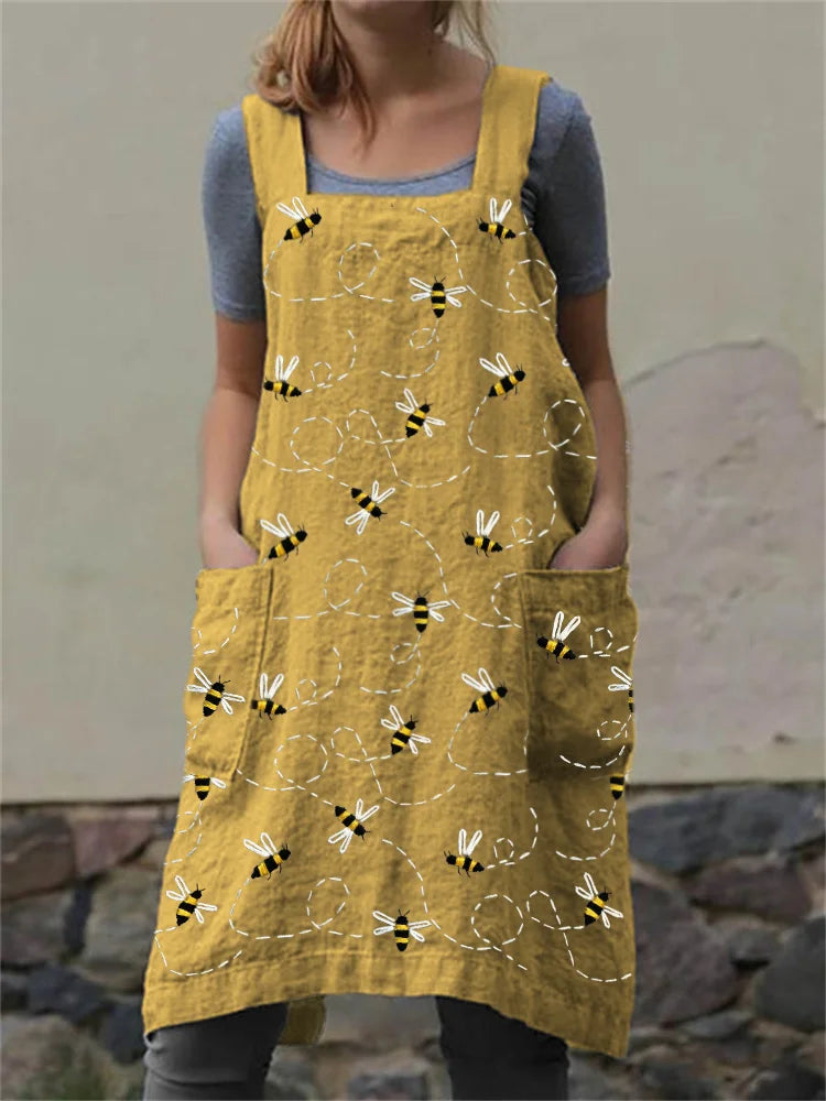 Lisette ™ | Robe tablier douce comme le miel