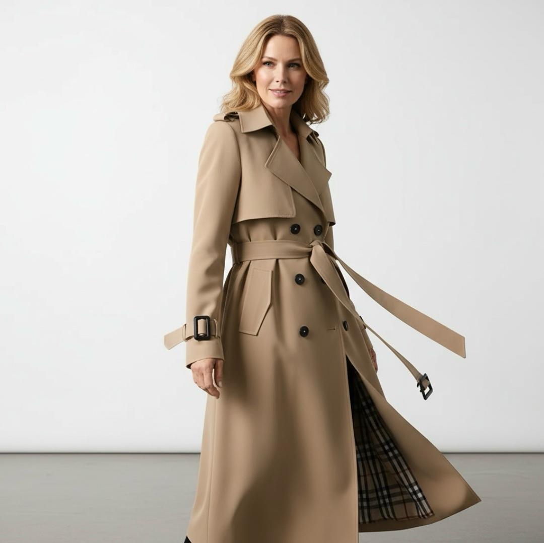 Ophélie™ | Trench-coat élégant au style intemporel