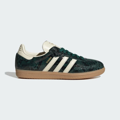 Samba OG Cuir Serpent Vert Forêt