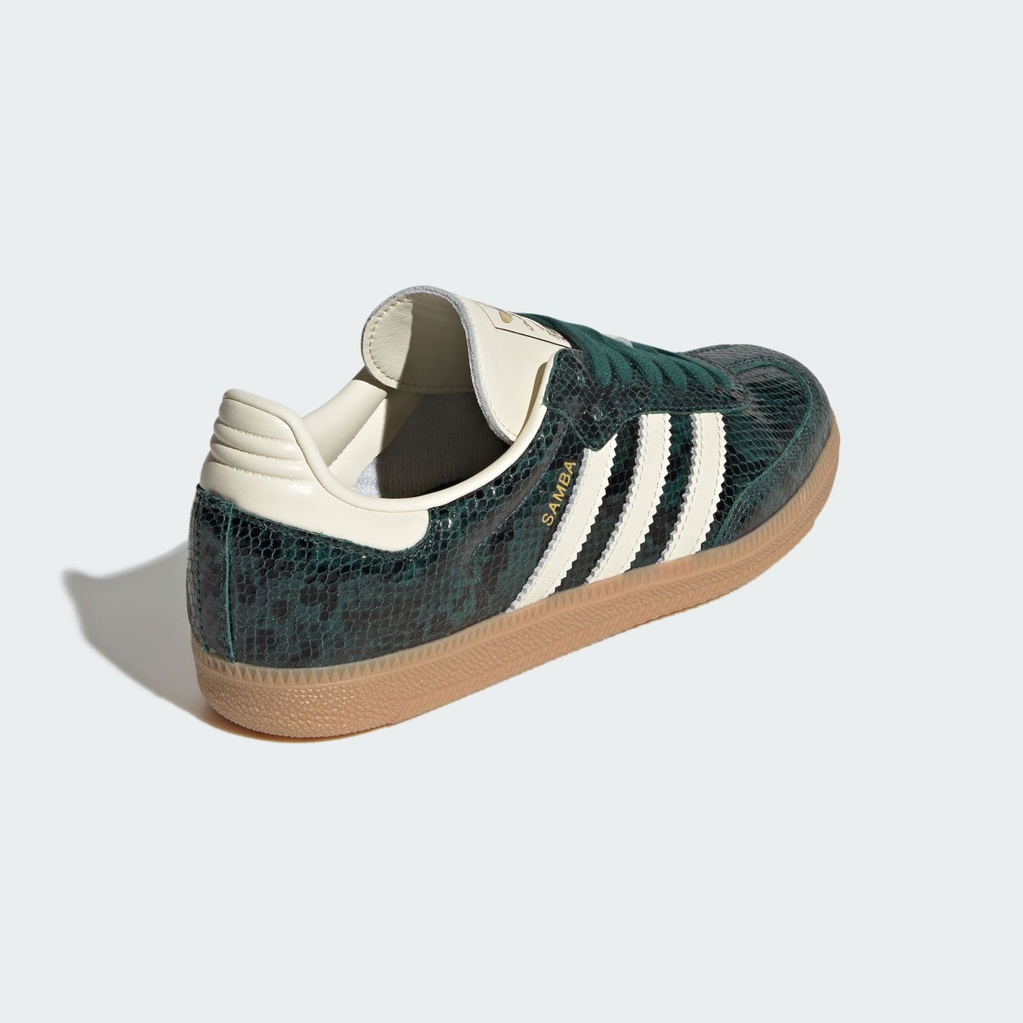 Samba OG Cuir Serpent Vert Forêt