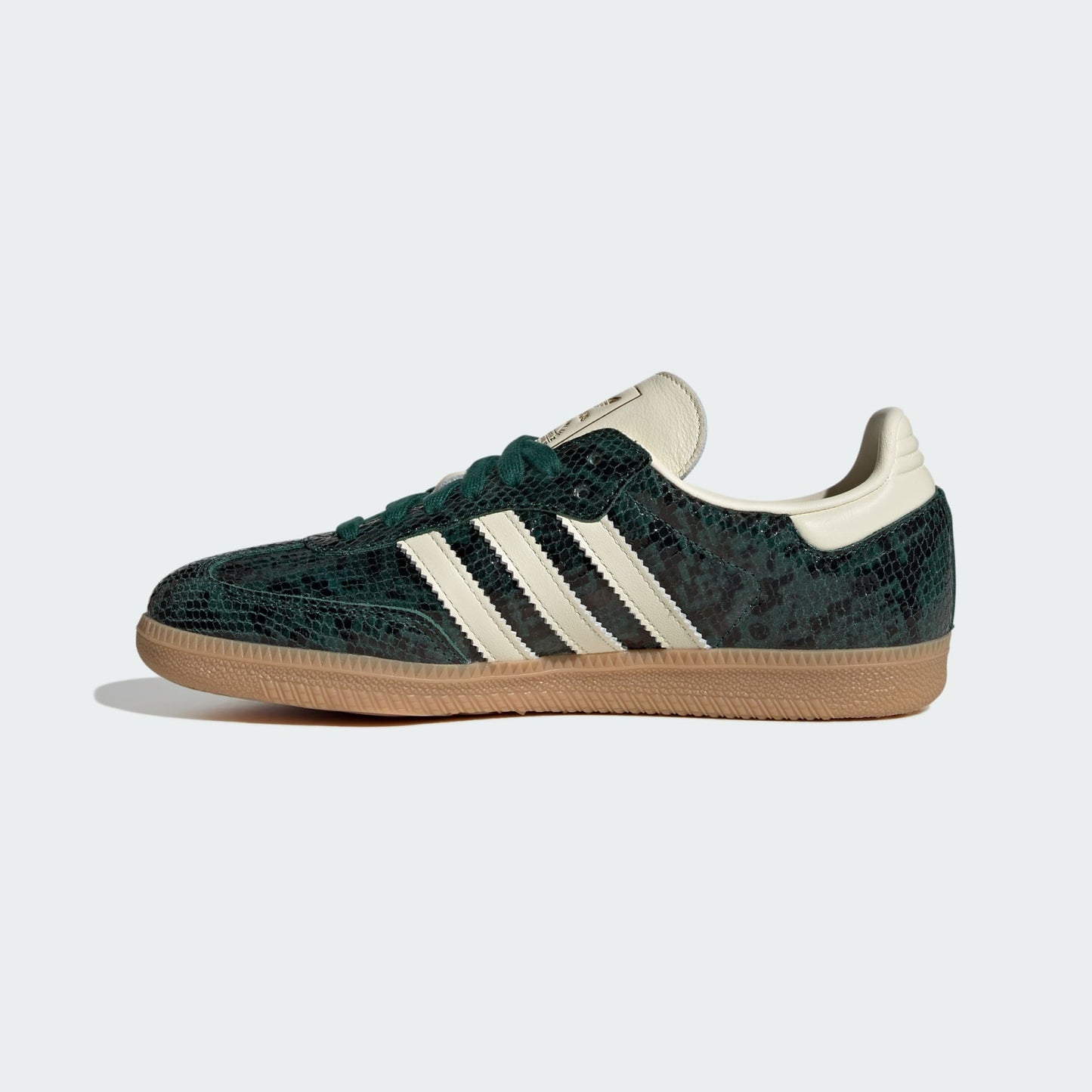 Samba OG Cuir Serpent Vert Forêt